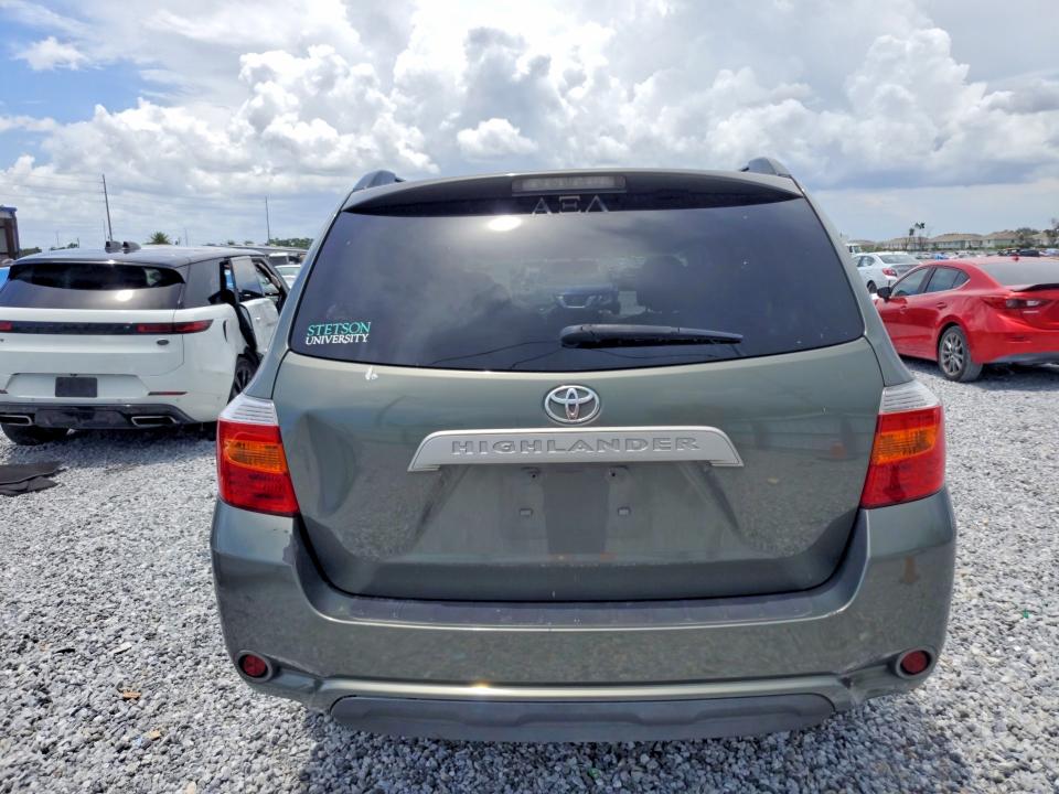 2010 Toyota Highlander VIN 5TDZA3EH6AS003178 COPART salvage auction — FRONT END, Fl - Cert Of Title Slvg Rebuildable, sold $2,550 on 2026-07-14 (photo 6)