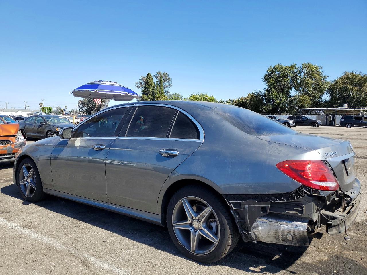 2017 Mercedes-Benz E-Class VIN WDDZF4JB0HA027448 COPART salvage auction — Rear End, CA - SALVAGE CERTIFICATE, sold $5,700 on 2026-07-10 (photo 2)