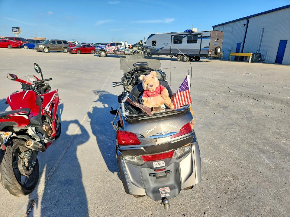 2013 Honda VIN JH2SC68H2DK100339 COPART salvage auction — FRONT END, Tx - Salvage Vehicle Title, sold $2,450 on 2026-07-21 (photo 4)