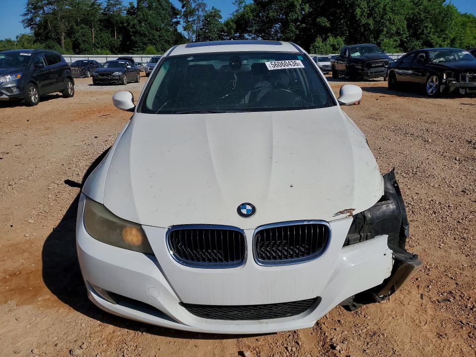 2011 BMW 3er VIN WBAPH7G59BNM57233 COPART salvage auction — FRONT END, Nc - Salvage Certificate Of Title, sold $300 on 2026-07-20 (photo 5)