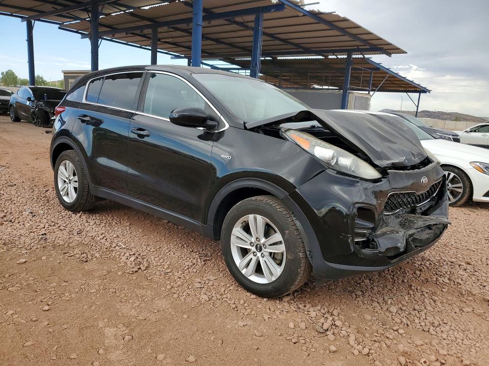 2018 Kia VIN KNDPMCAC4J7453902 COPART salvage auction — FRONT END, Salvage Title, sold $2,100 on 2026-07-23 (photo 4)