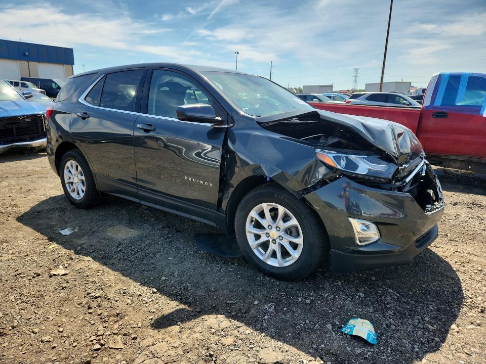 2020 Chevrolet Equinox VIN 3GNAXJEV7LS593984 COPART salvage auction — FRONT END, Mi - Certificate Of Title, sold $3,800 on 2026-07-02 (photo 4)