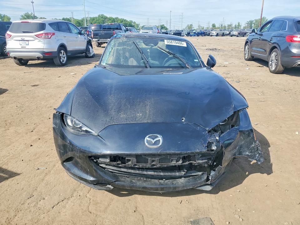 2025 Mazda Mx-5 VIN JM1NDAM71S0652703 COPART salvage auction — SIDE, Fl - Certificate Of Destruction, sold $2,000 on 2026-07-31 (photo 5)