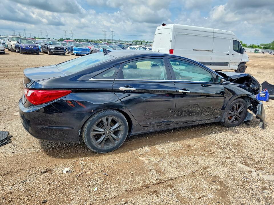 2011 Hyundai Sonata VIN 5NPEC4AC9BH124691 COPART salvage auction — FRONT END, Il - Salvage Certificate, sold $225 on 2026-07-28 (photo 3)