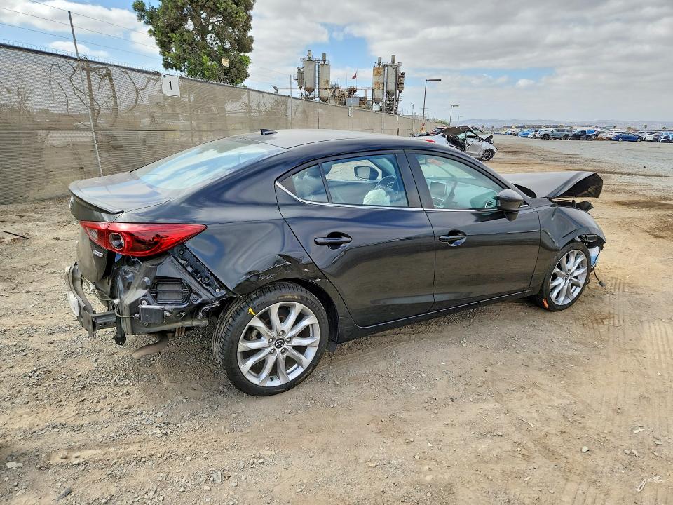 2014 Mazda 3 VIN JM1BM1W39E1107330 COPART salvage auction — FRONT END, CA - SALVAGE CERTIFICATE, sold $800 on 2026-07-31 (photo 3)