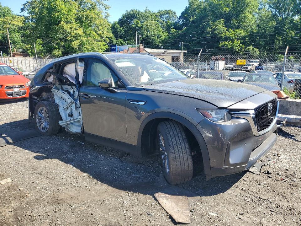 2025 Mazda VIN JM3KKBHD7S1250653 COPART salvage auction — SIDE, Fl - Certificate Of Destruction, sold $8,800 on 2026-07-28 (photo 4)