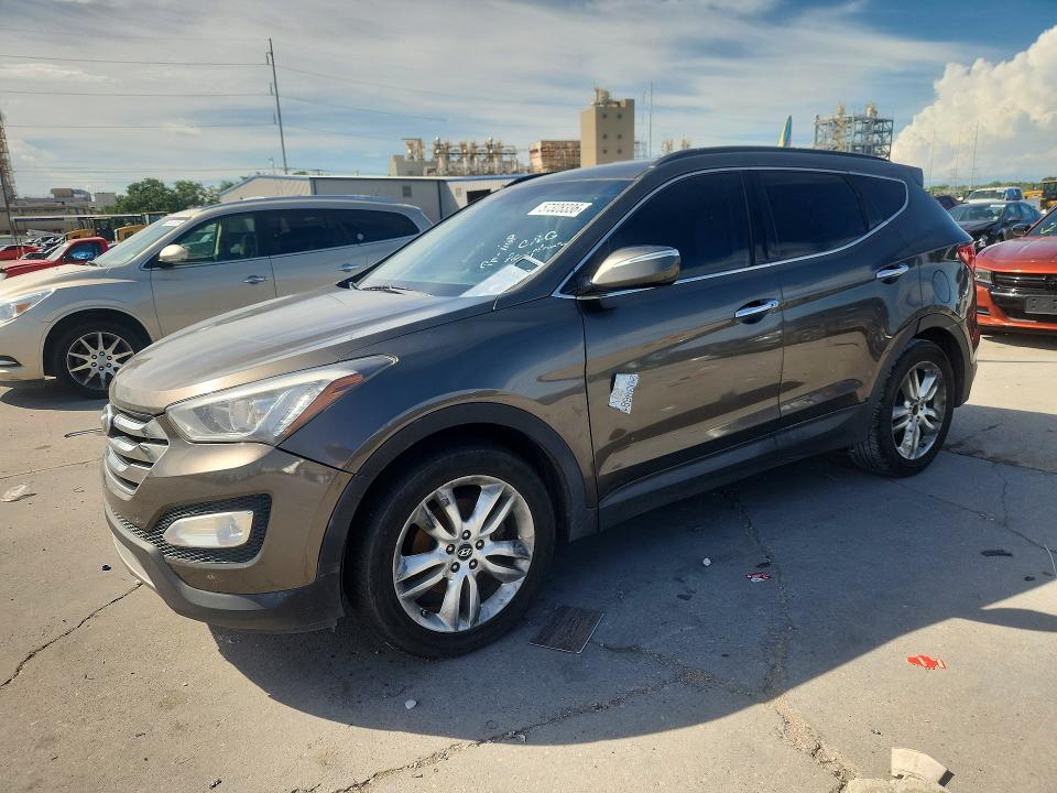 2013 Hyundai Santa fe VIN 5XYZUDLA3DG004972 COPART salvage auction — MINOR DENT/SCRATCHES, Oh - Certificate Of Title, sold $1,000 on 2026-07-22 (photo 1)
