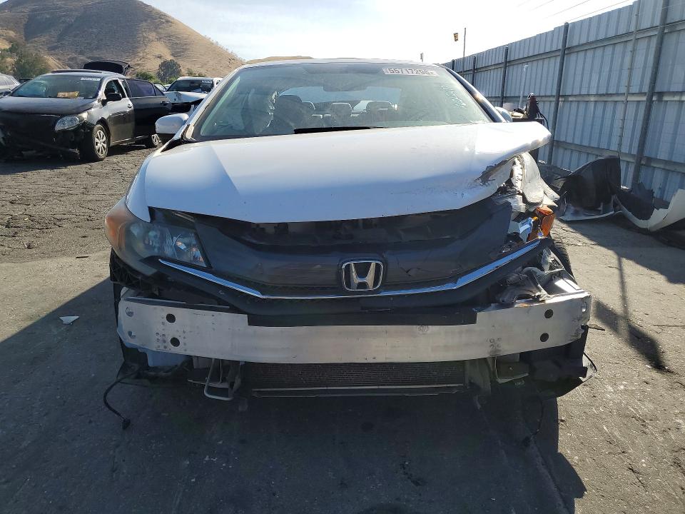 2015 Honda VIN 2HGFG3B04FH525458 COPART salvage auction — FRONT END, Ca - Salvage Certificate, sold $1,300 on 2026-07-02 (photo 5)