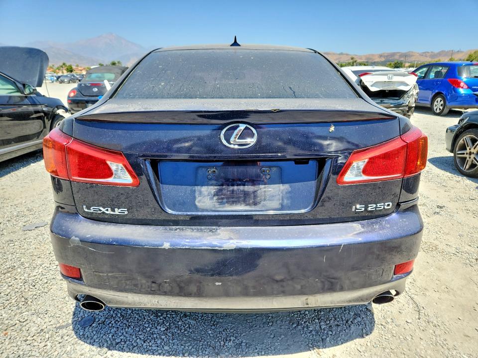 2010 Lexus Is VIN JTHBF5C23A5118936 COPART salvage auction — FRONT END, Ca - Cert Of Title-Salvaged, sold $600 on 2026-07-22 (photo 6)