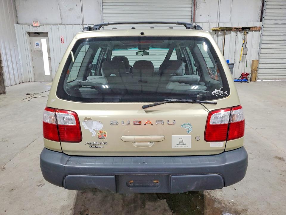 2002 Subaru Forester VIN JF1SF63502H710852 COPART salvage auction — NORMAL WEAR, Ny - Certificate Of Title, sold $400 on 2026-07-08 (photo 6)