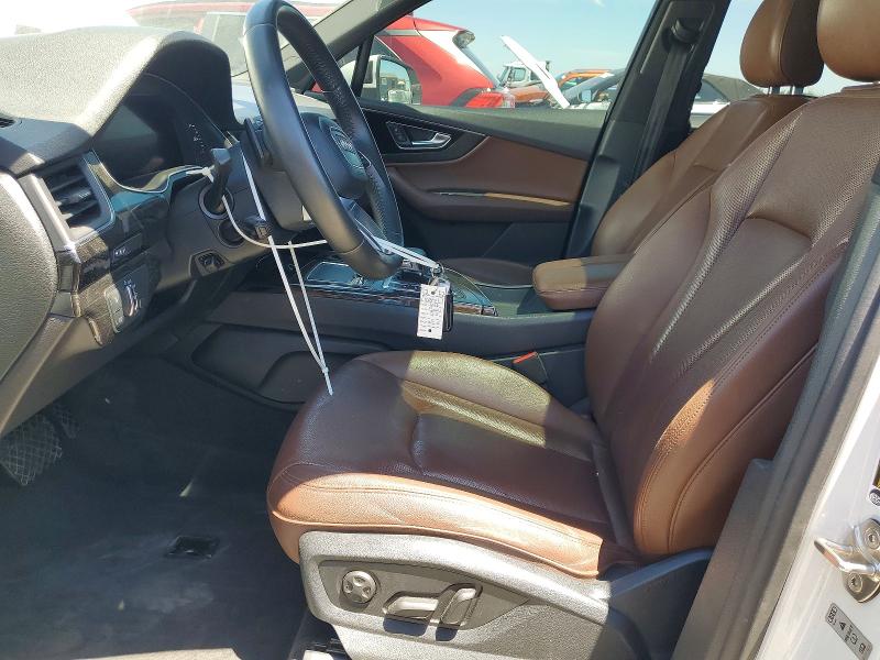 2018 Audi Q7 VIN WA1LAAF70JD016384 COPART salvage auction — UNDERCARRIAGE, CA - SALVAGE CERTIFICATE, sold $6,300 on 2026-07-14 (photo 7)