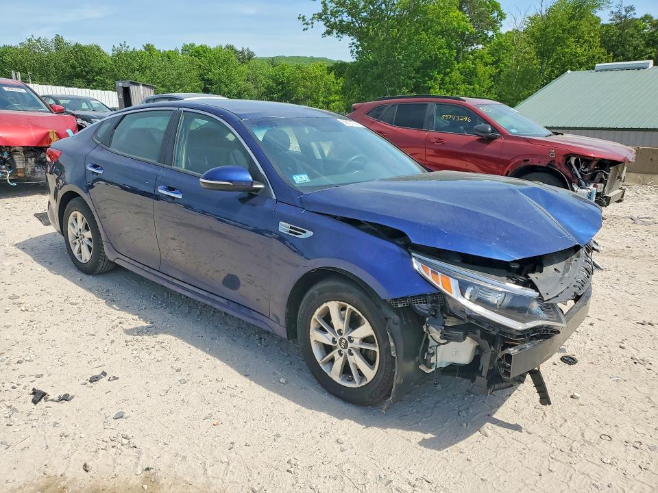 2017 Kia Optima VIN 5XXGT4L32HG174861 COPART salvage auction — FRONT END, Ma - Cert Of Title-Salvage, sold $550 on 2026-07-08 (photo 4)