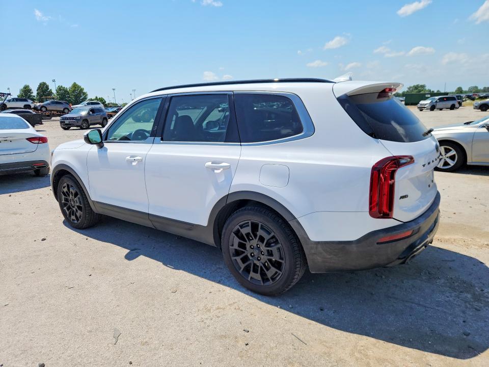 2021 Kia Telluride VIN 5XYP3DHC2MG123746 COPART salvage auction — HAIL, ID - SALVAGE CERTIFICATE OF TITLE, sold $7,300 on 2026-07-28 (photo 2)