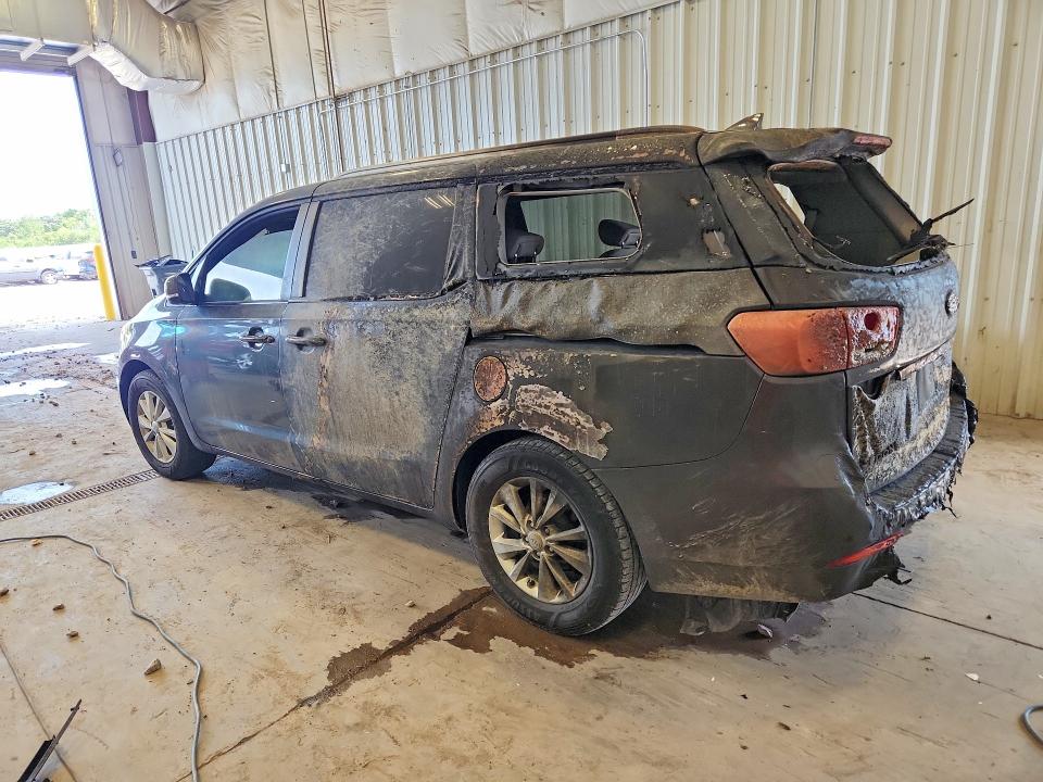 2016 Kia SEDONA VIN KNDMB5C14G6084764 COPART salvage auction — Burn Interior, Il - Junking Cert Of A Vehicle, sold $225 on 2026-07-27 (photo 2)