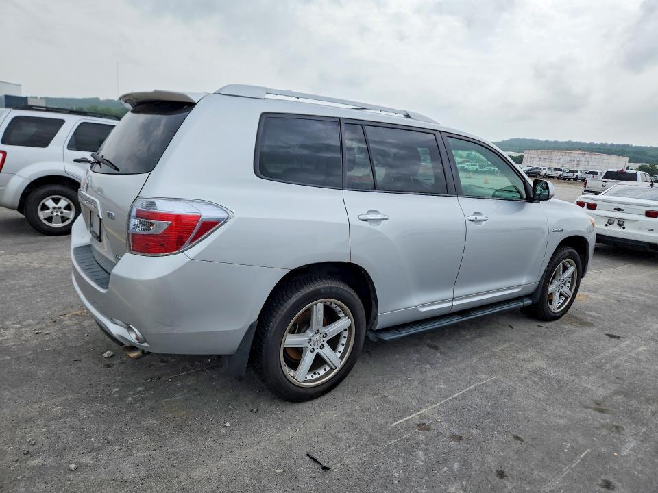 2008 Toyota Highlander VIN JTEEW44A682004757 COPART salvage auction — MECHANICAL, Ok - Certificate Of Title, sold $1,450 on 2026-07-10 (photo 3)