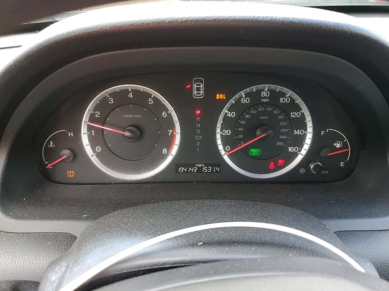 2008 Honda Accord VIN 1HGCP26488A117234 COPART salvage auction — FRONT END, MA - CERT OF TITLE-SALVAGE, sold $475 on 2026-07-02 (photo 9)