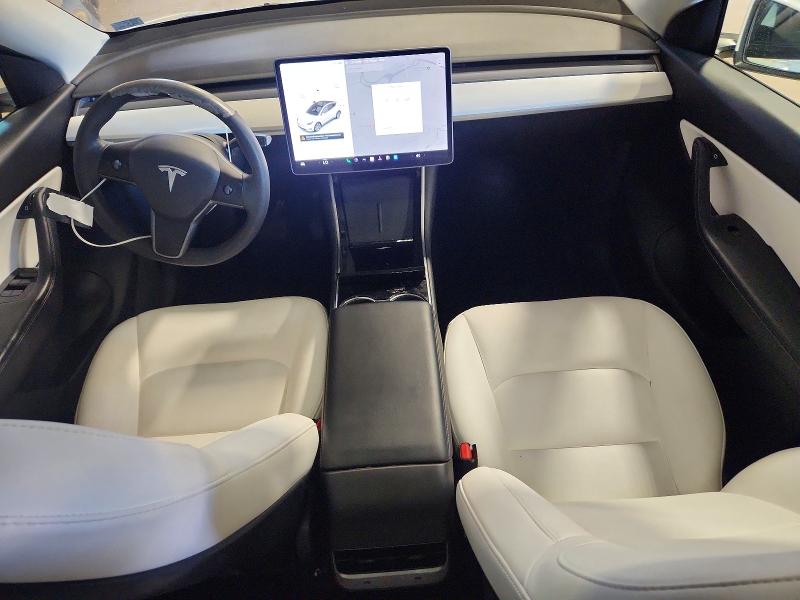 2021 Tesla Model y VIN 5YJYGDED2MF109150 COPART salvage auction — NORMAL WEAR, Wv - Certificate Of Title, sold $18,000 on 2026-07-23 (photo 8)