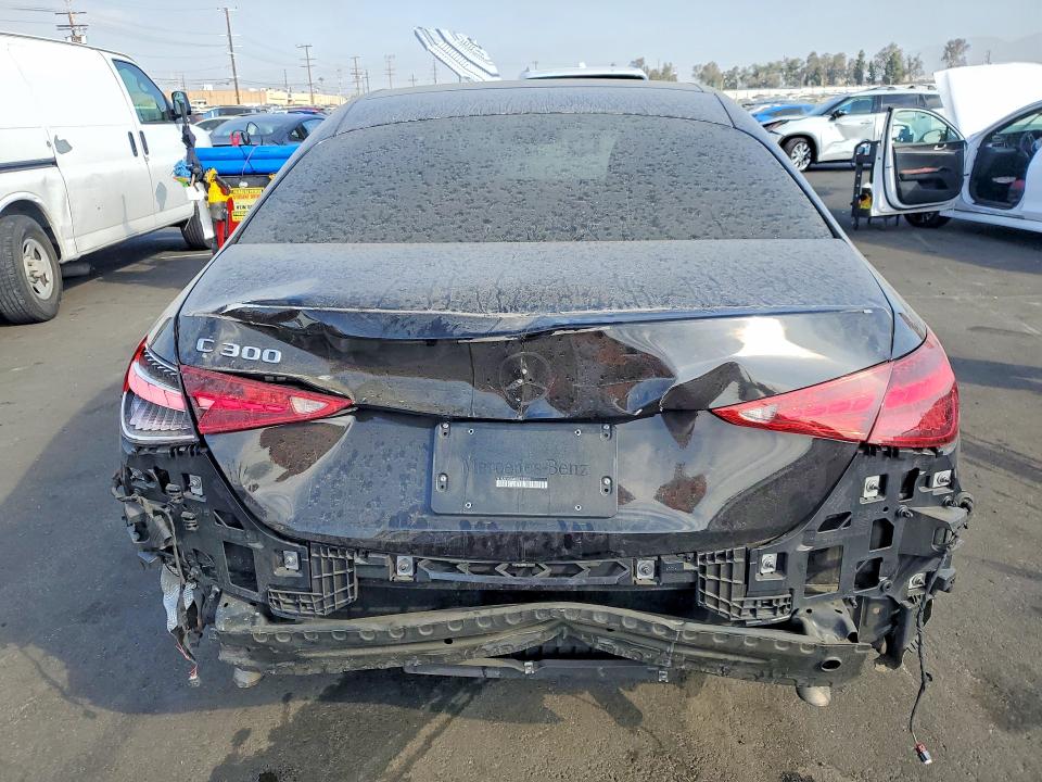 2024 Mercedes-benz VIN W1KAF4GB4RR213033 COPART salvage auction — REAR END, Ca - Salvage Certificate, sold $20,400 on 2026-07-13 (photo 6)