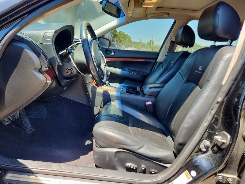 2009 Infiniti G VIN JNKCV61F19M361259 COPART salvage auction — FRONT END, Md - Cert Of Salvage > 75% Damage, sold $400 on 2026-07-02 (photo 7)