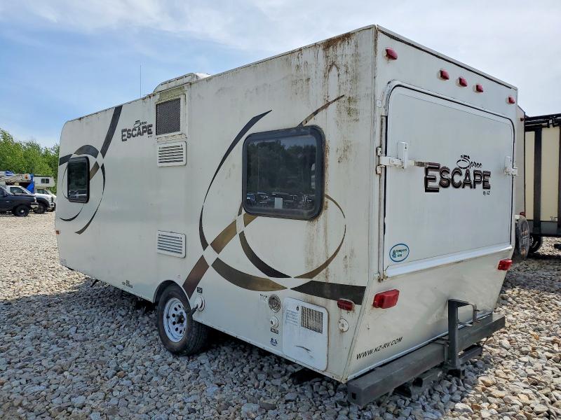 2012 Kz-rv VIN 4EZTA1918C5059914 COPART salvage auction — BIOHAZARD/CHEMICAL, MA - CERT OF TITLE-RECONSTRCTD COLL, sold $925 on 2026-07-09 (photo 3)