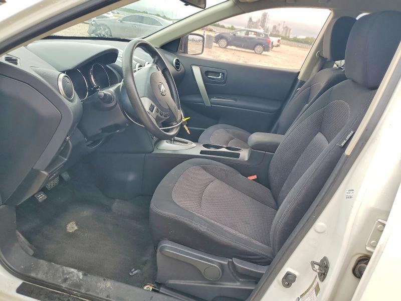 2010 Nissan Rogue VIN JN8AS5MT0AW504650 COPART salvage auction — FRONT END, TX - SALVAGE VEHICLE TITLE (P), sold $750 on 2026-07-09 (photo 7)
