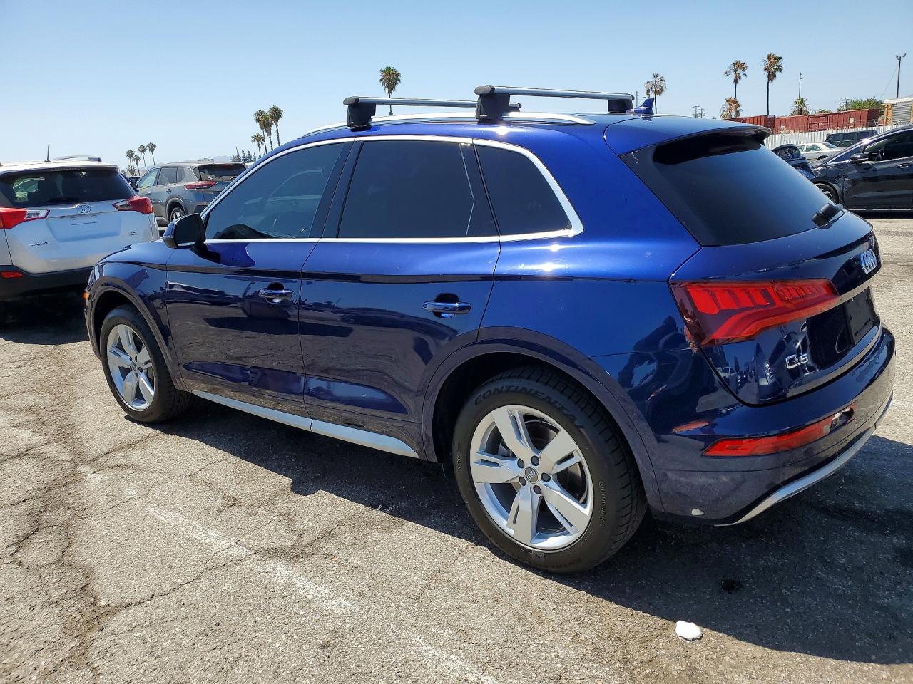 2019 Audi Q5 VIN WA1BNAFY7K2049694 COPART salvage auction — Front End, CA - SALVAGE CERTIFICATE, sold $10,100 on 2026-07-10 (photo 2)