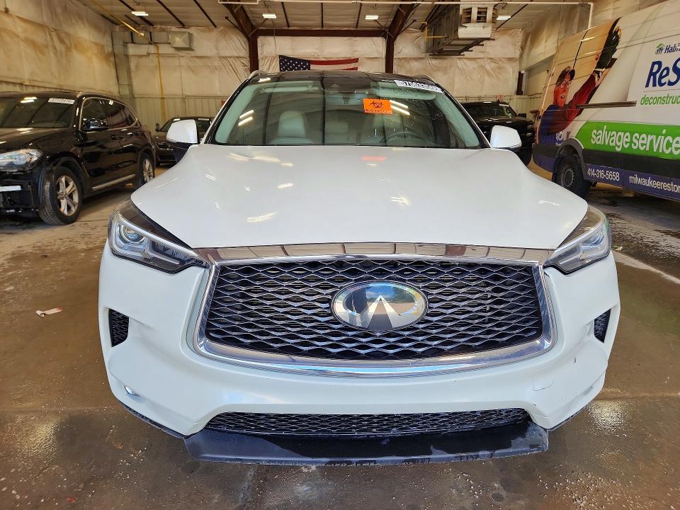 2019 Infiniti Qx50 VIN 3PCAJ5M3XKF137177 COPART salvage auction — FRONT END, WV - CERTIFICATE OF TITLE, sold $4,800 on 2026-07-16 (photo 5)