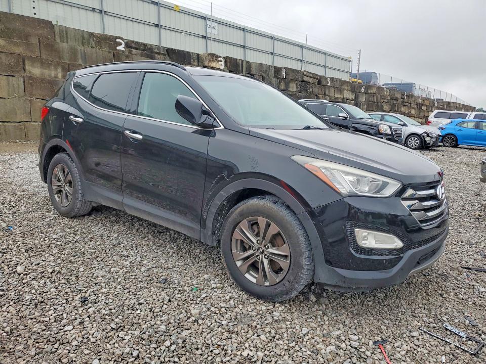 2014 Hyundai VIN 5XYZU3LB1EG196445 COPART salvage auction — FRONT END, Oh - Certificate Of Title, sold $3,800 on 2026-07-10 (photo 4)