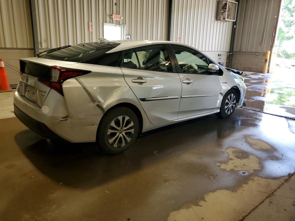 2019 Toyota Prius VIN JTDL9RFU3K3006863 COPART salvage auction — FRONT END, PA - CERTIFICATE OF SALVAGE, sold $1,700 on 2026-07-22 (photo 3)