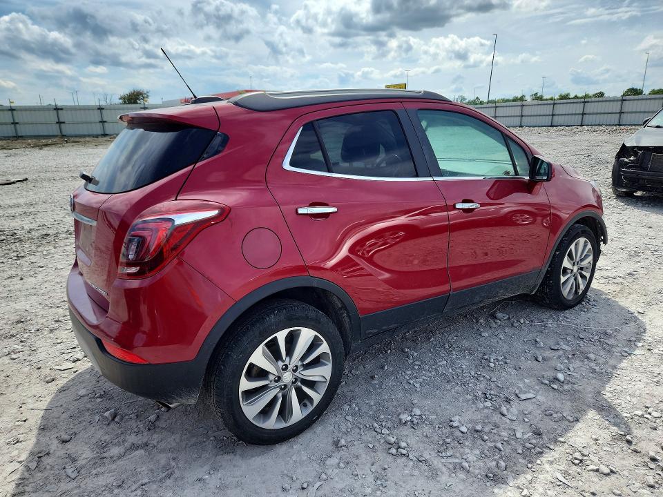 2020 Buick Encore VIN KL4CJASB4LB052717 COPART salvage auction — FRONT END, Wv - Salvage Certificate, sold $1,500 on 2026-07-27 (photo 3)