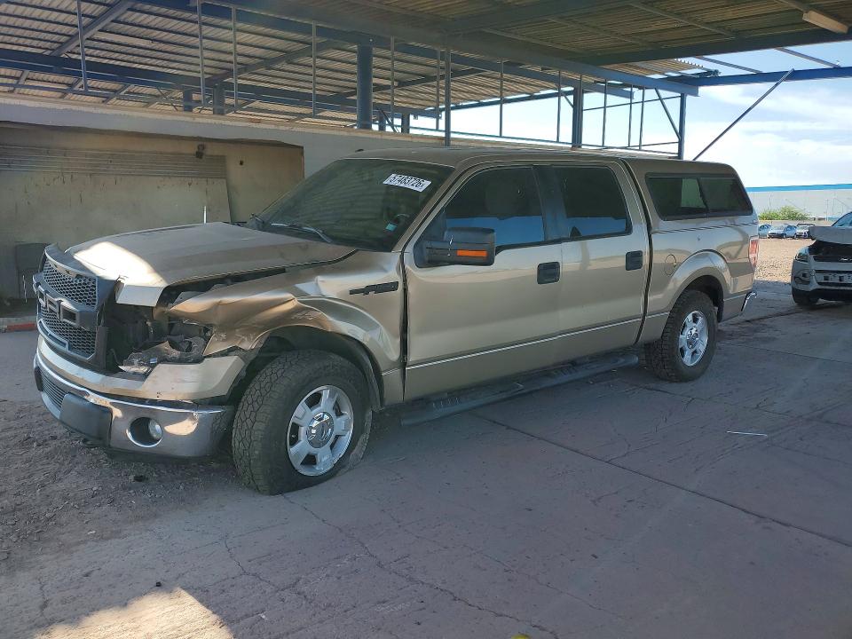 2013 Ford VIN 1FTFW1EF1DFA74722 COPART salvage auction — FRONT END, Az - Cert Of Title - Salvage, sold $2,750 on 2026-07-02 (photo 1)