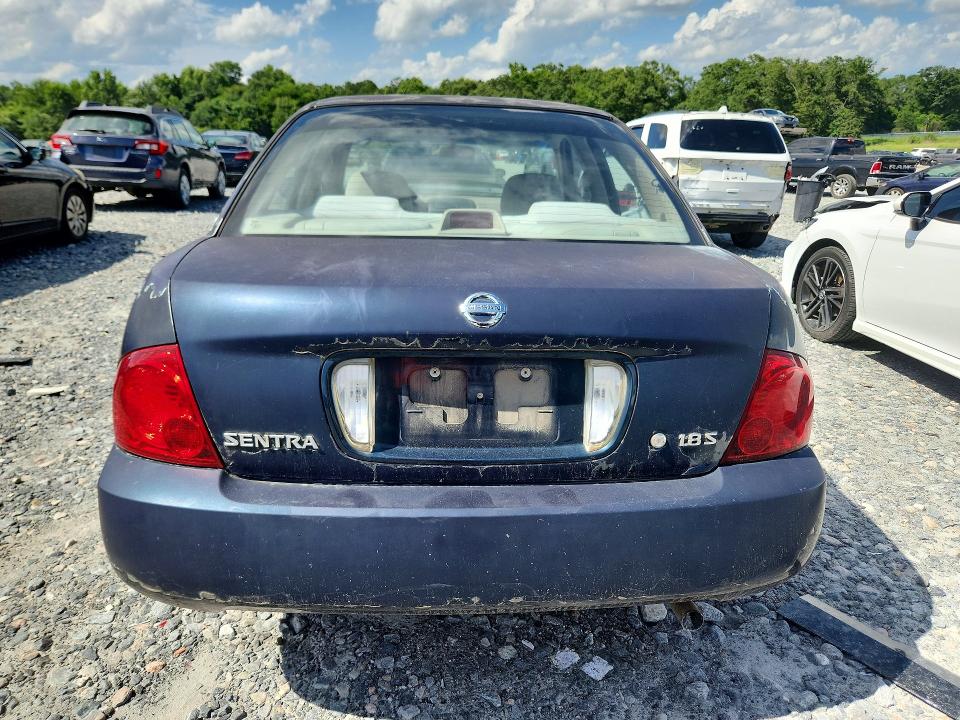 2004 Nissan Sentra VIN 3N1CB51D54L822214 COPART salvage auction — FRONT END, Ga - Cert Of Title-Salvage, sold $300 on 2026-07-02 (photo 6)