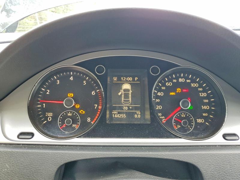 2012 Volkswagen Passat cc VIN WVWMP7AN3CE507952 COPART salvage auction — FRONT END, Oh - Certificate Of Title, sold $500 on 2026-07-15 (photo 9)