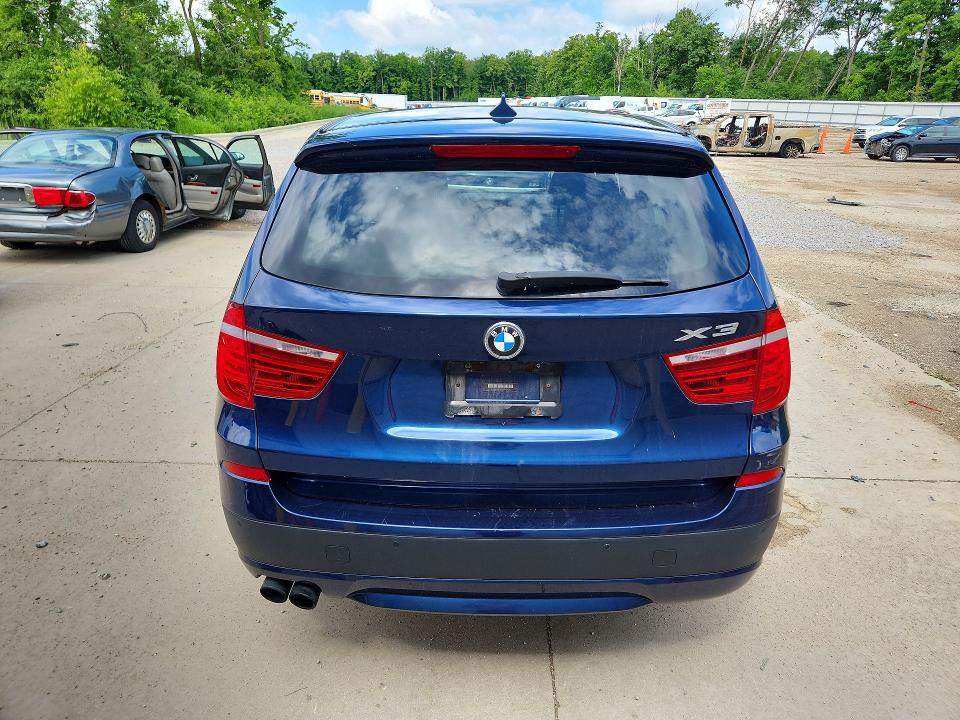 2013 BMW VIN 5UXWX9C50D0D09136 COPART salvage auction — MECHANICAL, Wi - Junked Vehicle Bill Of Sale, sold $575 on 2026-07-22 (photo 6)