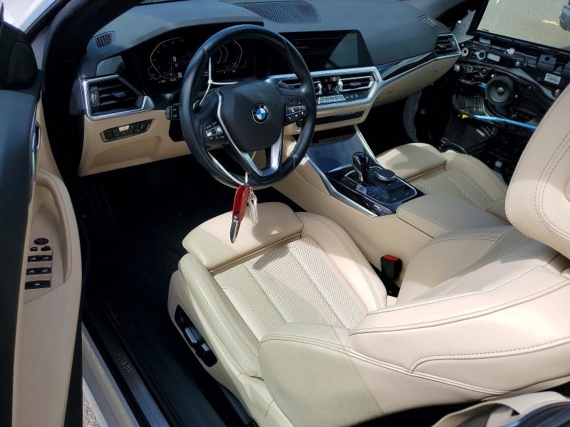 2022 BMW 4er VIN WBA23AT05NCK77599 COPART salvage auction — FRONT END, Hi - Certificate Of Salvage, sold $9,700 on 2026-08-10 (photo 8)