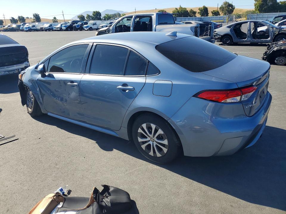 2022 Toyota Corolla VIN JTDEAMDE5N3008892 COPART salvage auction — FRONT END, Ca - Salvage Certificate, sold $4,600 on 2026-07-08 (photo 2)