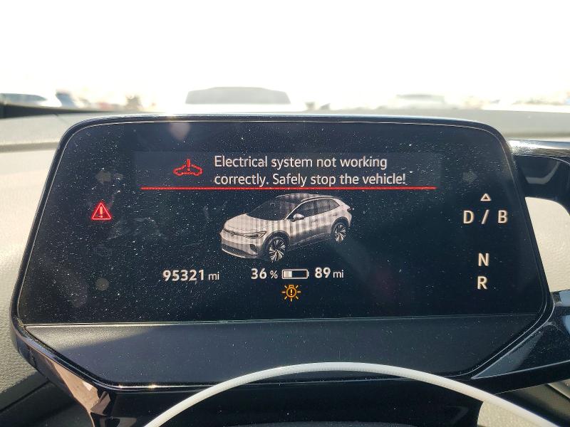 2021 Volkswagen Id.4 VIN WVGTMPE25MP026753 COPART salvage auction — FRONT END, Nv - Salvage Title, sold $2,450 on 2026-07-30 (photo 9)