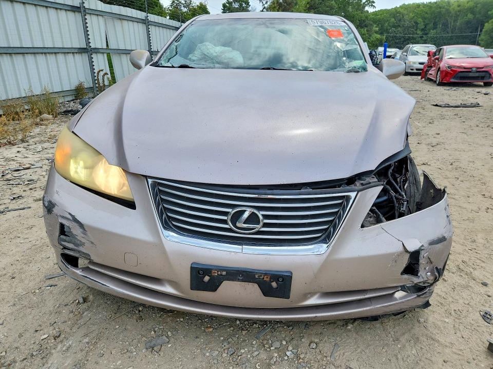 2008 Lexus Es 350 VIN JTHBJ46G782194784 COPART salvage auction — FRONT END, VA - CERT OF TITLE - SALVAGE, sold $275 on 2026-07-14 (photo 5)