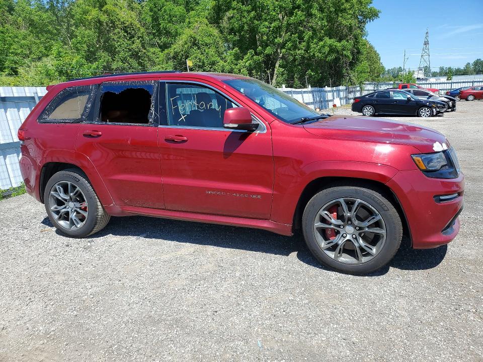 2015 Jeep Grand cherokee VIN 1C4RJFDJ9FC770523 COPART salvage auction — VANDALISM, On - Permit No Brand - Unfit, sold $7,600 on 2026-07-02 (photo 4)