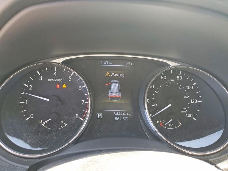 2016 Nissan Rogue sport VIN KNMAT2MTXGP648734 COPART salvage auction — REAR END, Ca - Salvage Certificate, sold $1,350 on 2026-07-09 (photo 9)