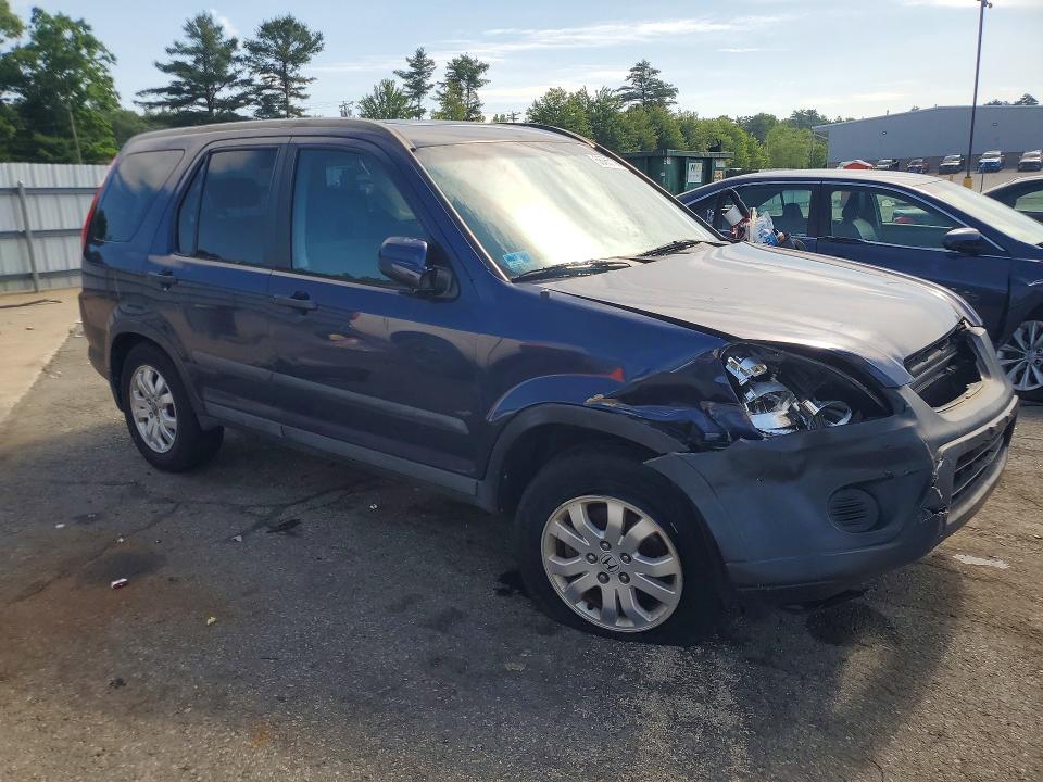 2005 Honda Cr-v VIN SHSRD78895U321504 COPART salvage auction — FRONT END, Ri - Salvage Certificate Of Title, sold $575 on 2026-07-21 (photo 4)