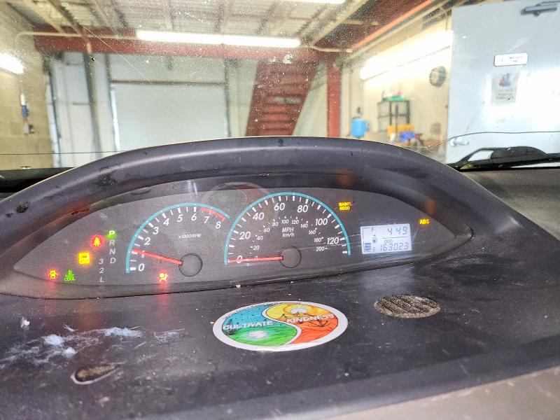 2010 Toyota Yaris VIN JTDBT4K32A4073038 COPART salvage auction — MINOR DENT/SCRATCHES, Ak - Cert Of Veh Title-Reconstructe, sold $1,150 on 2026-07-07 (photo 9)