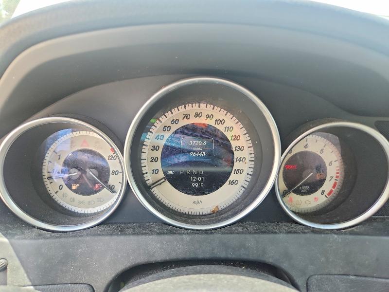 2013 Mercedes-benz C class VIN WDDGF4HBXDR283587 COPART salvage auction — MECHANICAL, Fl - Certificate Of Title, sold $575 on 2026-07-14 (photo 9)