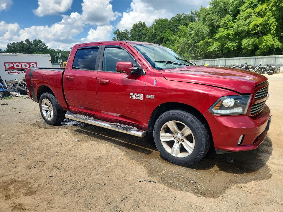 2013 Ram 1500 VIN 1C6RR7MT9DS614041 COPART salvage auction — VANDALISM, La - Cert Of Title-Salvage, sold $2,200 on 2026-07-02 (photo 4)