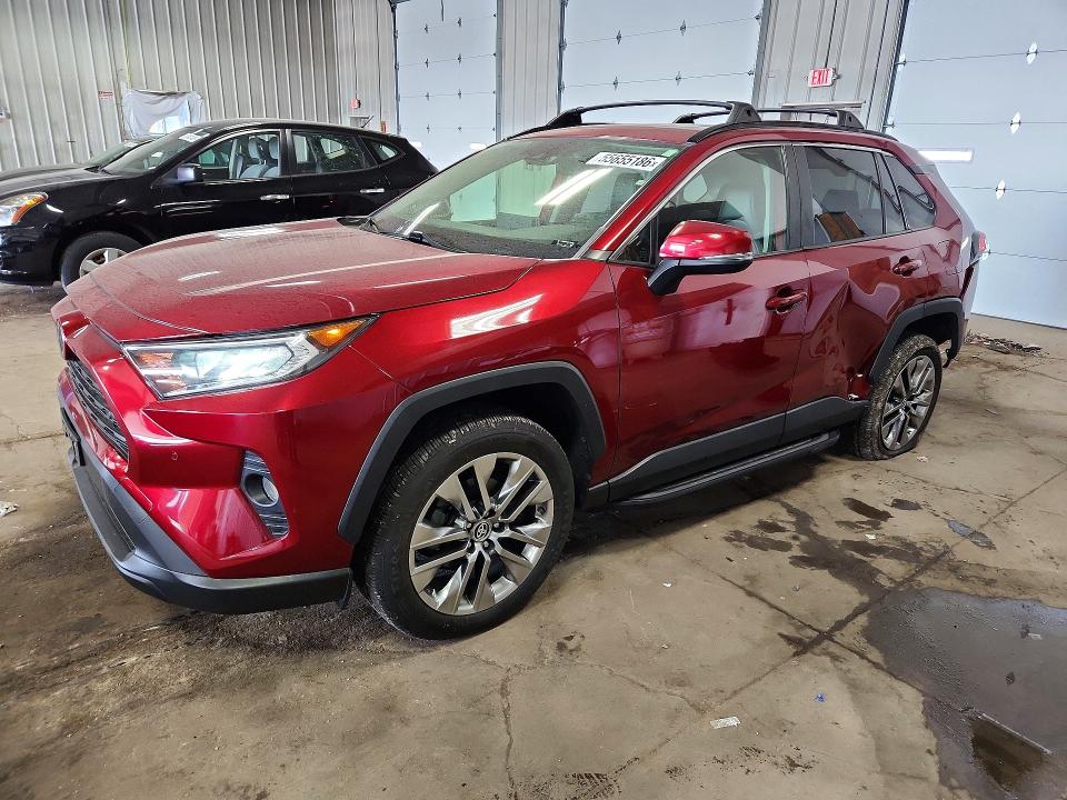 2019 Toyota VIN JTMA1RFV4KD515264 COPART salvage auction — REAR END, Wi - Certificate Of Title, sold $10,300 on 2026-07-20 (photo 1)