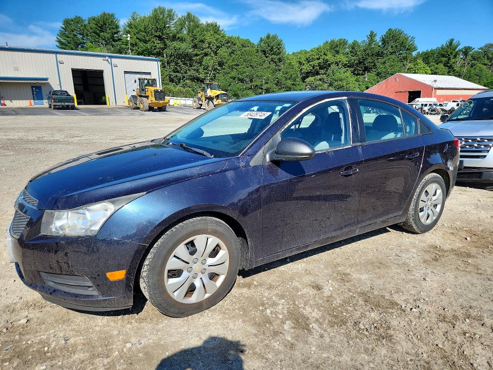2014 Chevrolet Cruze VIN 1G1PA5SG3E7291622 COPART salvage auction — REAR END, Ma - Cert Of Title-Parts Only Salva, sold $250 on 2026-07-20 (photo 1)