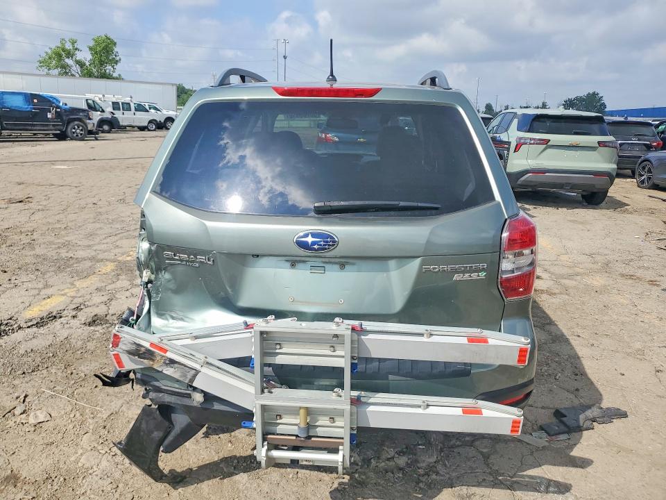 2014 Subaru Forester VIN JF2SJAEC6EH457839 COPART salvage auction — REAR END, Mi - Certificate Of Title, sold $550 on 2026-07-07 (photo 6)