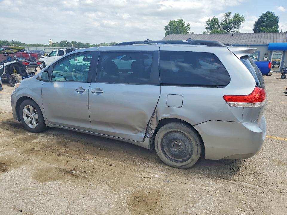 2011 Toyota Sienna VIN 5TDKK3DC3BS056832 COPART salvage auction — SIDE, Ks - Cert Of Title-Salvage, sold $1,200 on 2026-07-08 (photo 2)