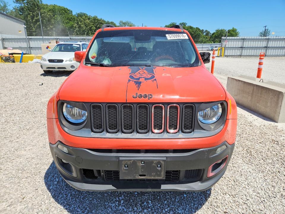 2017 Jeep Renegade VIN ZACCJBBB2HPE53773 COPART salvage auction — HAIL, Mo - Certificate Of Title, sold $7,900 on 2026-07-08 (photo 5)