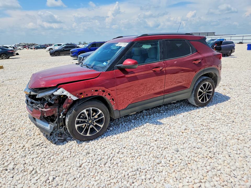 2024 Chevrolet VIN KL79MPSL5RB107930 COPART salvage auction — FRONT END, Tx - Salvage Vehicle Title, sold $2,200 on 2026-07-30 (photo 1)